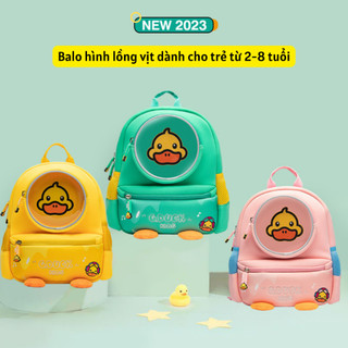 Balo chống gù trẻ em gduck kids hình vịt