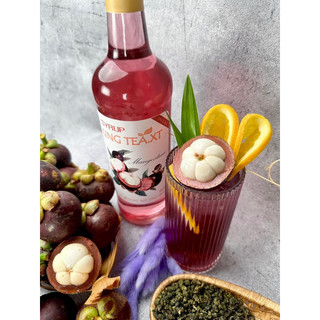 Siro măng cụtkingtea - chai thuỷ tinh 800ml