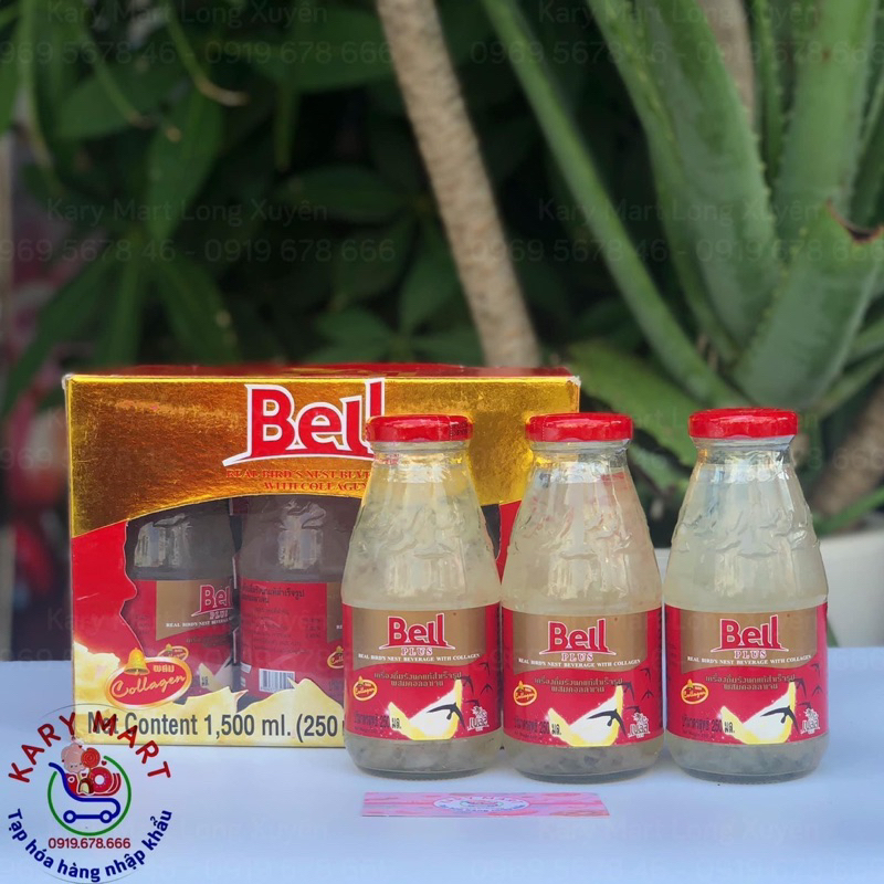 Nước Yến Cao Cấp BELL Thái Lan ( lốc 6 chai)