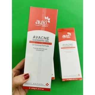 AUVI AVACNE CLEANSING GEL OIL CONTROL FORMULA 150g sữa rửa mặt cho da dầu mụn- Bác sĩ Phương