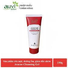 AUVI AVACNE CLEANSING GEL OIL CONTROL FORMULA 150g sữa rửa mặt cho da dầu mụn- Bác sĩ Phương