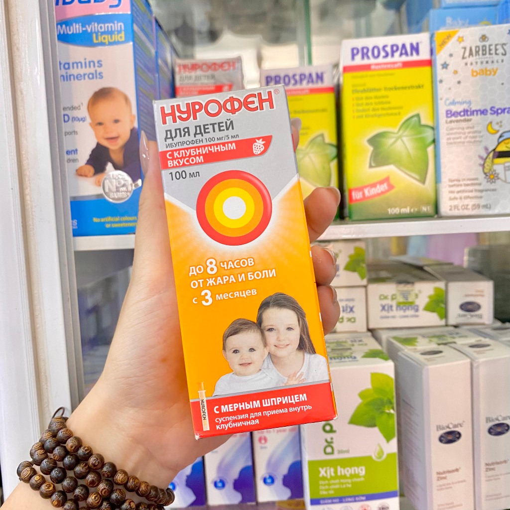 S11506 - Siro hạ sốt Nurofen của Nga 100ml