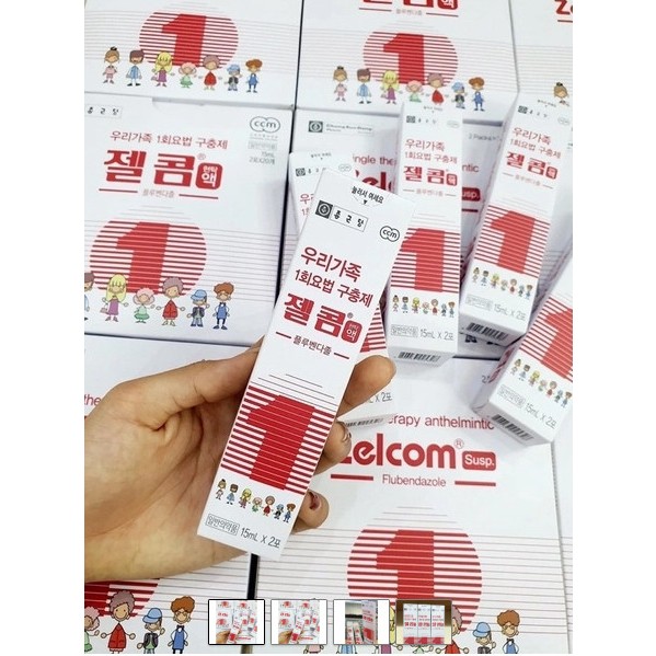 L5528 - Thuốc tẩy giun Hàn Quốc Zelcom 2y+