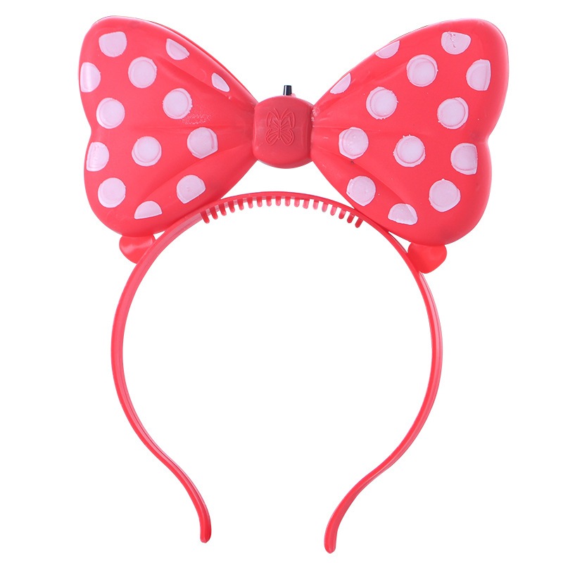 Băng đô nơ micky có đèn phát sáng