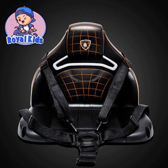 Xe ô tô điện cho bén Siêu xe hơi điện Lamborghini NEL-603 có điều khiển từ xa chân ga tư lái Royal Kids