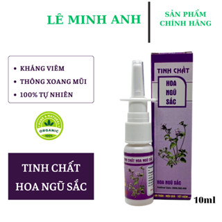 Tinh Chất Hoa Ngũ Sắc Lê Minh Anh,Xịt Mũi Ích Sắc Xoang Giúp Giảm Các Triệu Chứng Xoang Mũi Dị Ứng 10ML