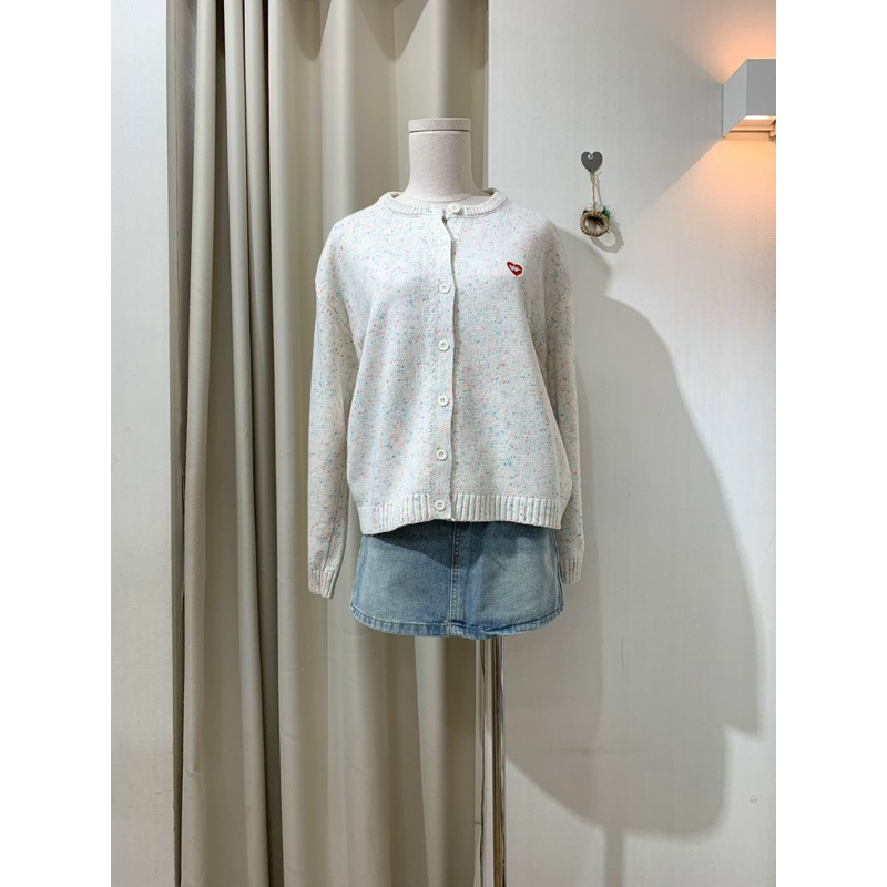 Áo cardigan len egg 1196