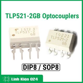 Cách ly quang tlp521-2gb optocouplers 8 chân