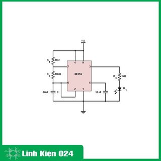 Linh kiện NE555 SOP-8