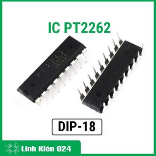 Ic pt2262 chân cắm dip-18