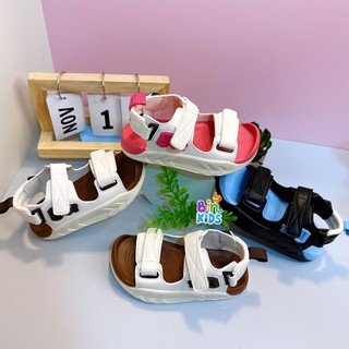 Sandal Bé Trai Bé Gái- Dép Sandal Chất Liệu Da Mềm Quai Dán Ngang Thời Trang Size Từ 26-37 Mã Mới S9929