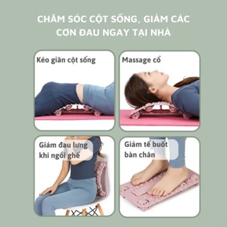 Khung Nắn Chỉnh Cột Sống Massage Bàn Chân, Massage Lưng, Cổ, Vai