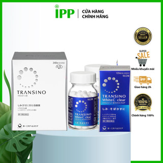 Viên uống trắng da Transino White C & Transino Whitening nội địa Nhật Bản, giảm nám, tàn nhang, dưỡng ẩm, chống tia UV