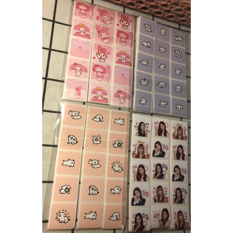 Sticker set 100 tem các loại