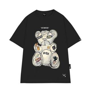 Áo Thun VENDER Họa Tiết Gấu Bich Form Rộng, Áo Phông Unisex (OV456)