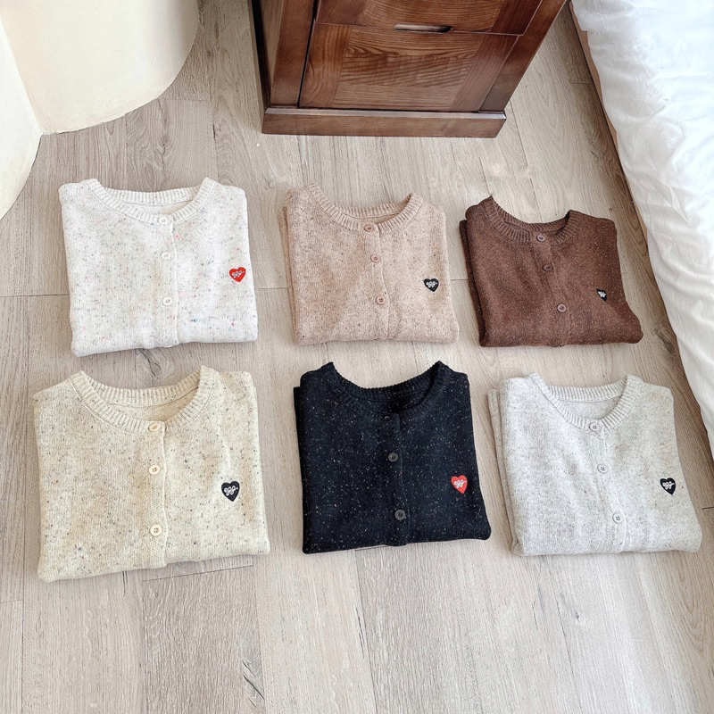 Áo cardigan len egg 1196