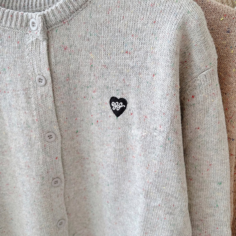 Áo cardigan len egg 1196