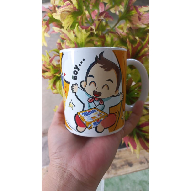 LY SỨ MONTE 380ML HAPPY FAMILY DỄ THƯƠNG CHO BÉ