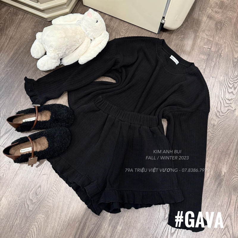 Set nỉ tăm viền dày dặn