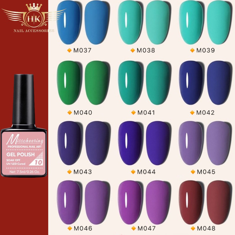 Sơn gel mini bán lẻ chai HK NAIL ACCESSORIES 7,5ml