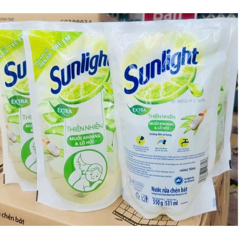 Nước rửa chén Sunlight 550g
