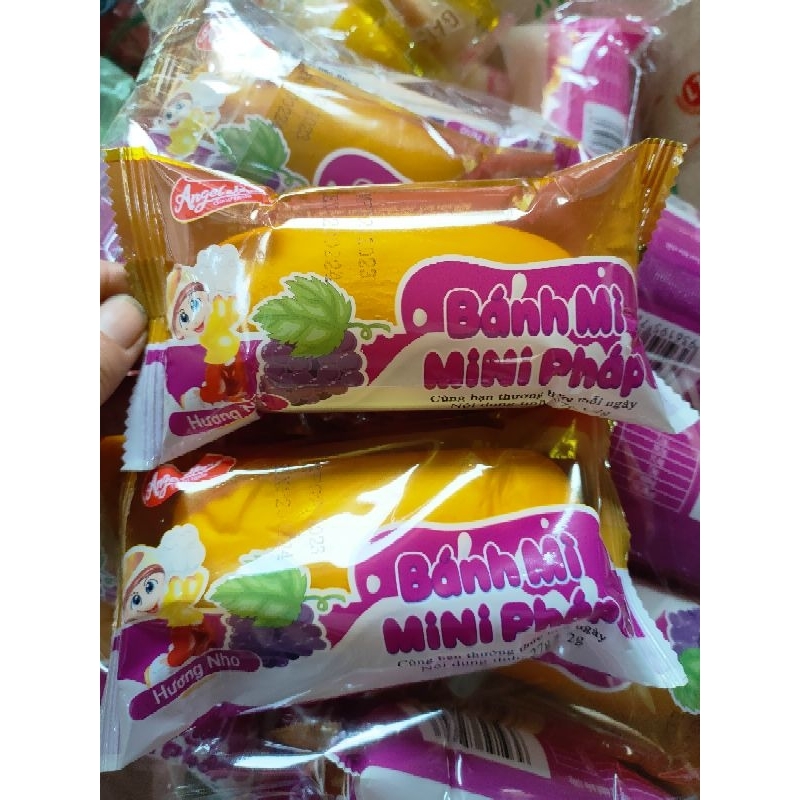 Sỉ 1 bịch 30 gói bánh mỳ mini pháp