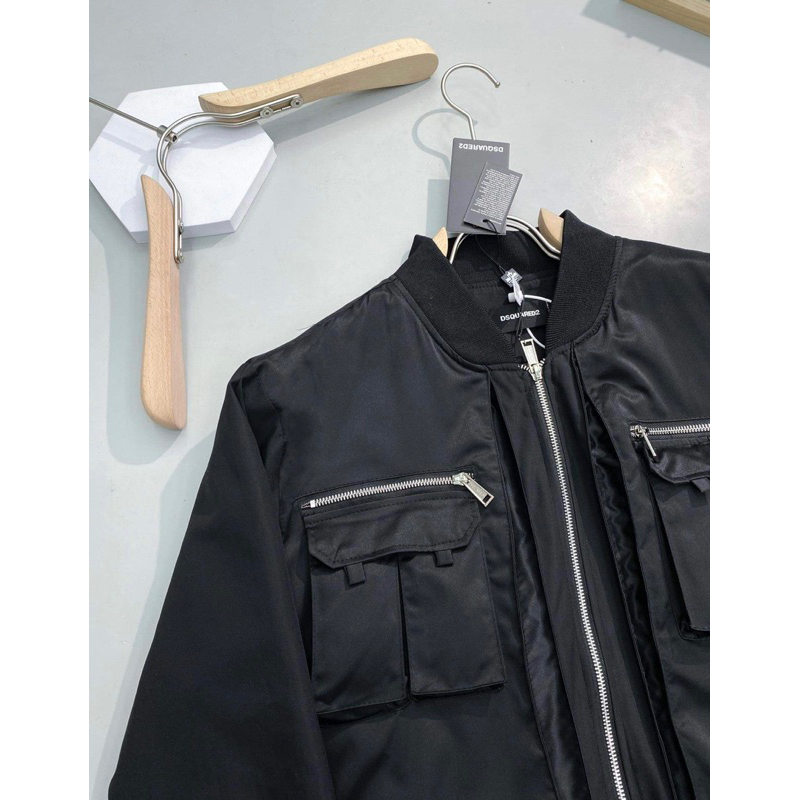 Áo khoác nam DS và Q khoá túi hộp 3 lớp