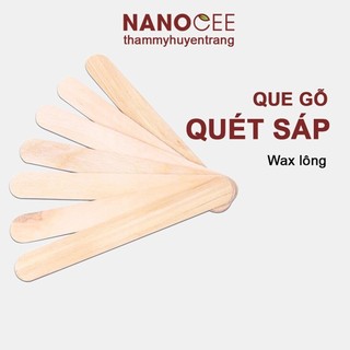 Thanh gỗ quét sáp wax lông hạt đậu