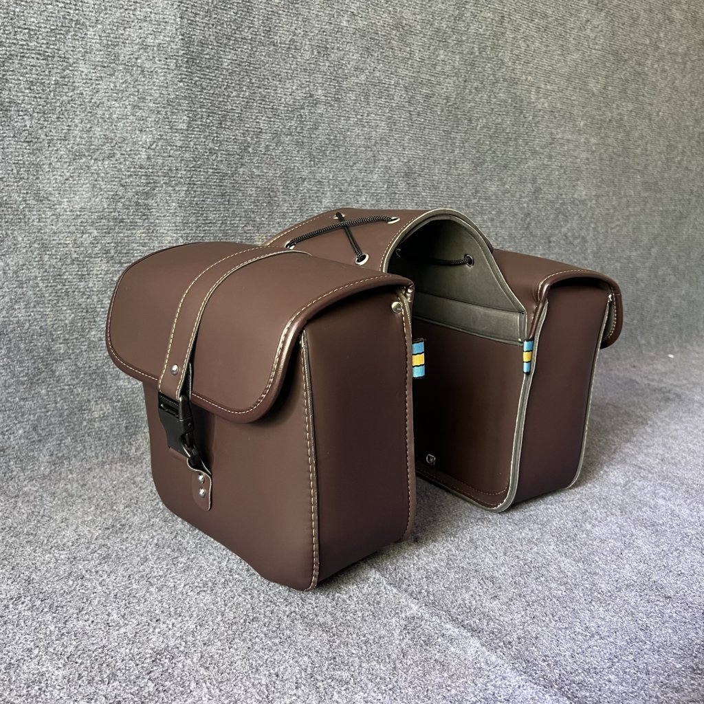 Túi Da Treo Hông Xe Motor Xe Máy Da Trơn Chống Nước