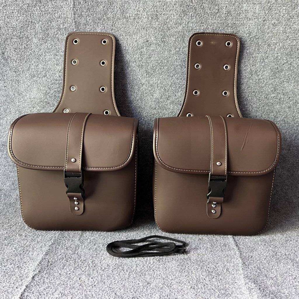 Túi Da Treo Hông Xe Motor Xe Máy Da Trơn Chống Nước