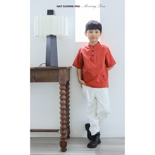 Quần kaki Hàn màu trắng _ Bé trai