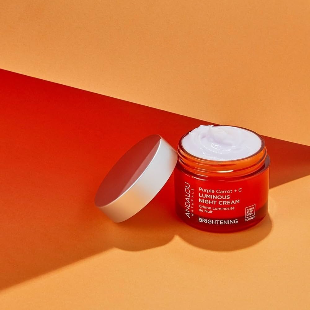 Kem đêm Vitamin C + Cà Rốt Tím trắng da, mờ thâm sạm, nám, tàn nhan, săn chắc, chống chảy xệ ANDALOU