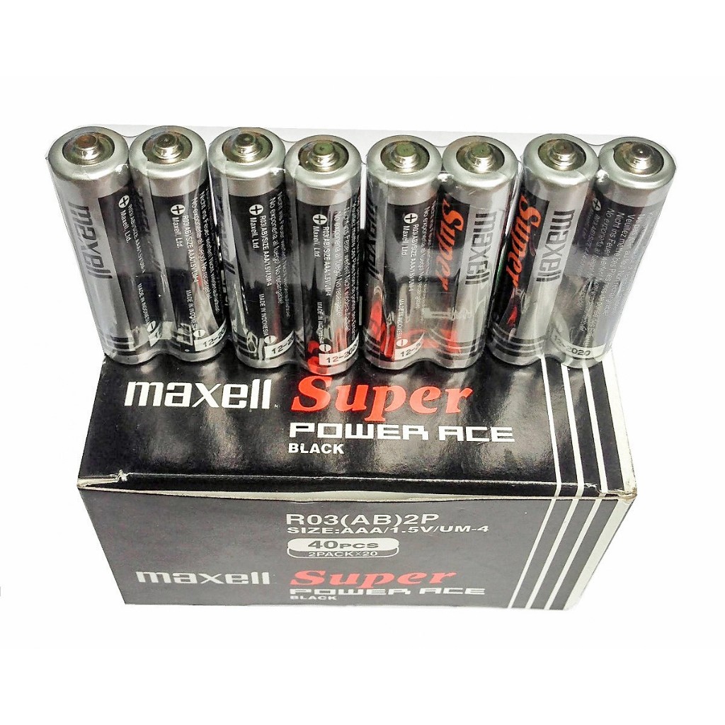 1 Hộp Pin Tiểu Super Power ACE Maxell AAA R032P | Hàng Chính Hãng | Mimax Store