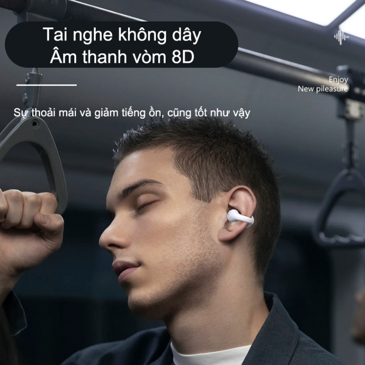 X22 Tai Nghe Kẹp Vành Tai dẫn xương Không Dây Bluetooth 5.0 Không Dây Thể Thao HiFi Chống Nước Có Mic