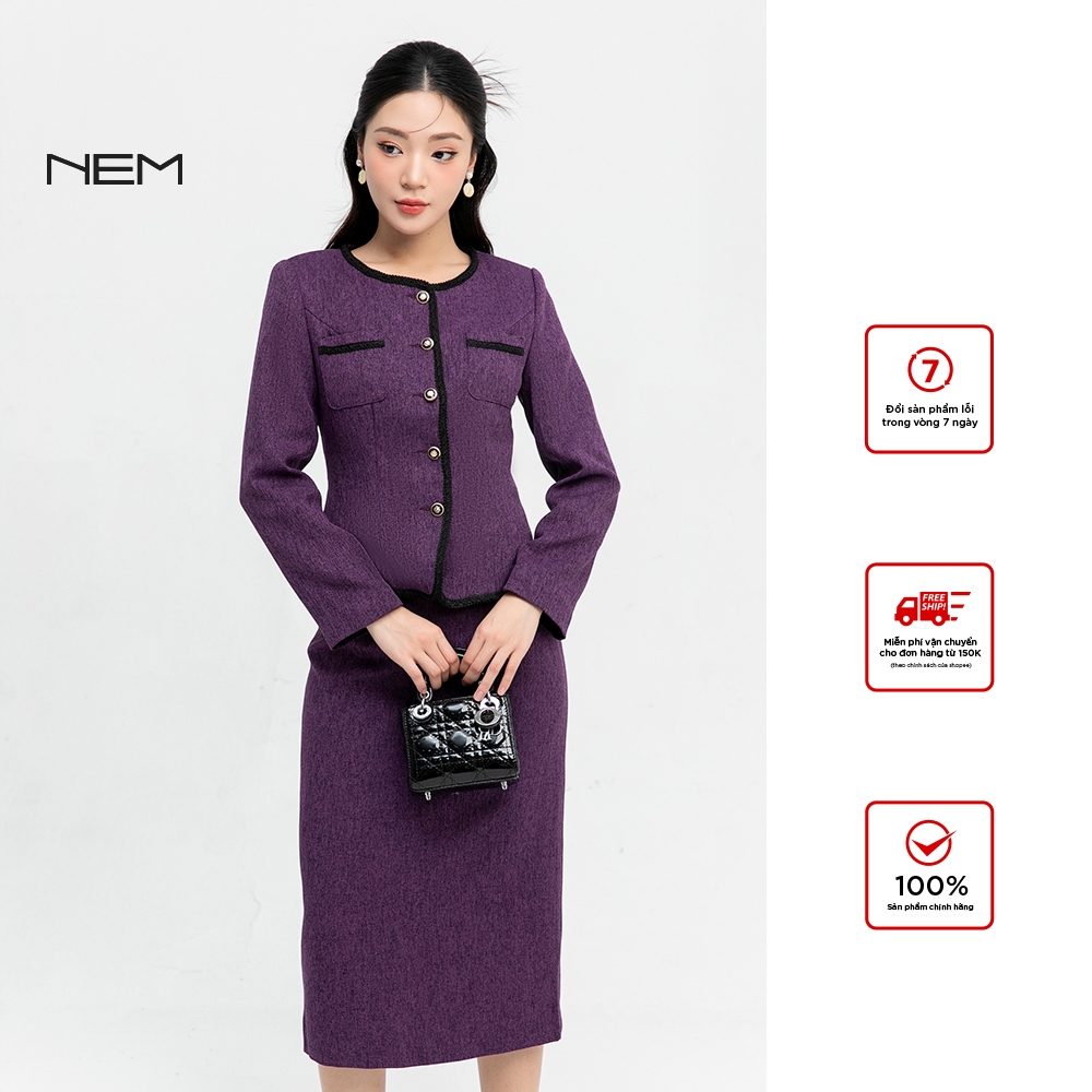 Áo vest thiết kế cao cấp NEM Fashion 06862 giá tốt