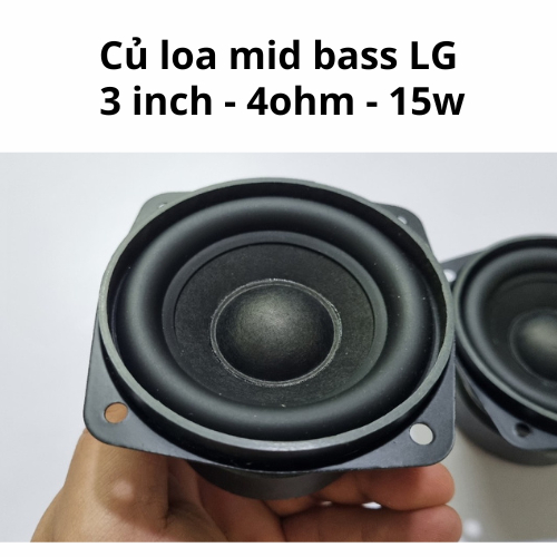 Củ loa Mid Bass LG 3inch 4ohm 15W