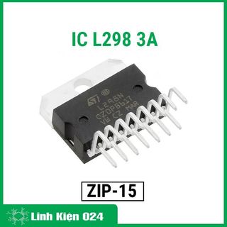 Ic chức năng l298 3a zip15 chân cắm