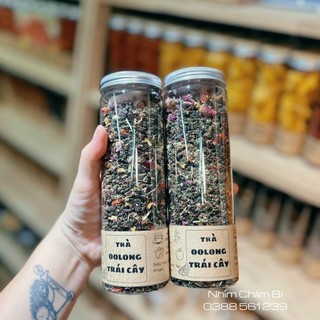 Trà Oolong Trái Cây Hũ 170g