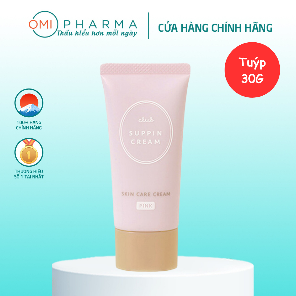 Kem Lót Dưỡng Da Club Suppin Cream C Hương Hoa Hồng Nhật Bản (Tuýp 30G)