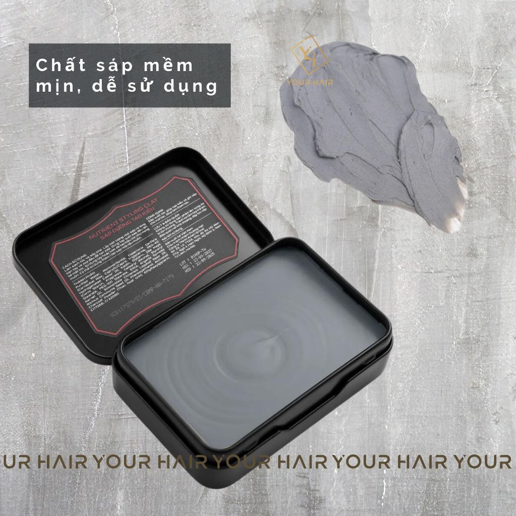 Sáp vuốt tóc Menitems Perfect Night Tropical Wind Genlte Blue Styling Clay Styling Pomade | 50g & 100g