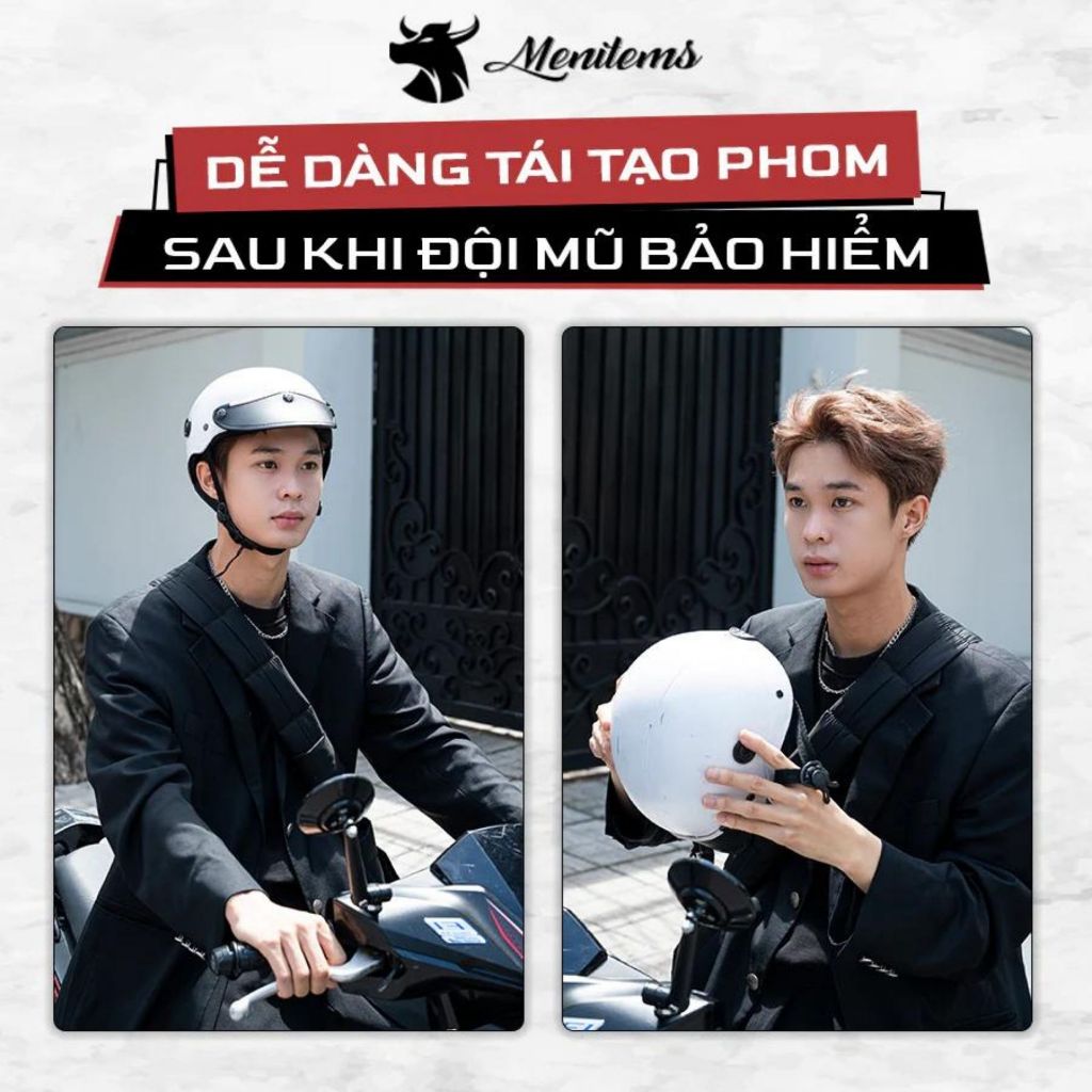 Sáp vuốt tóc Menitems Styling Clay Gentle Blue - 50g & 100g