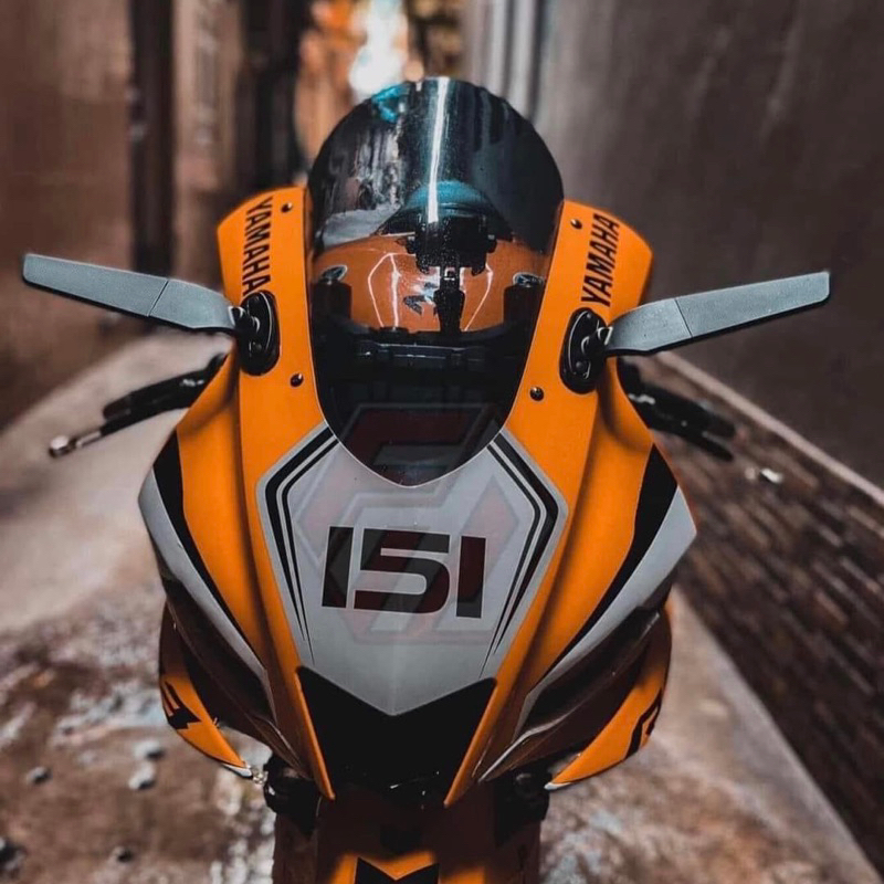 Gương Cánh Gió CNC LẮP CBR150, GSX150, R15 …