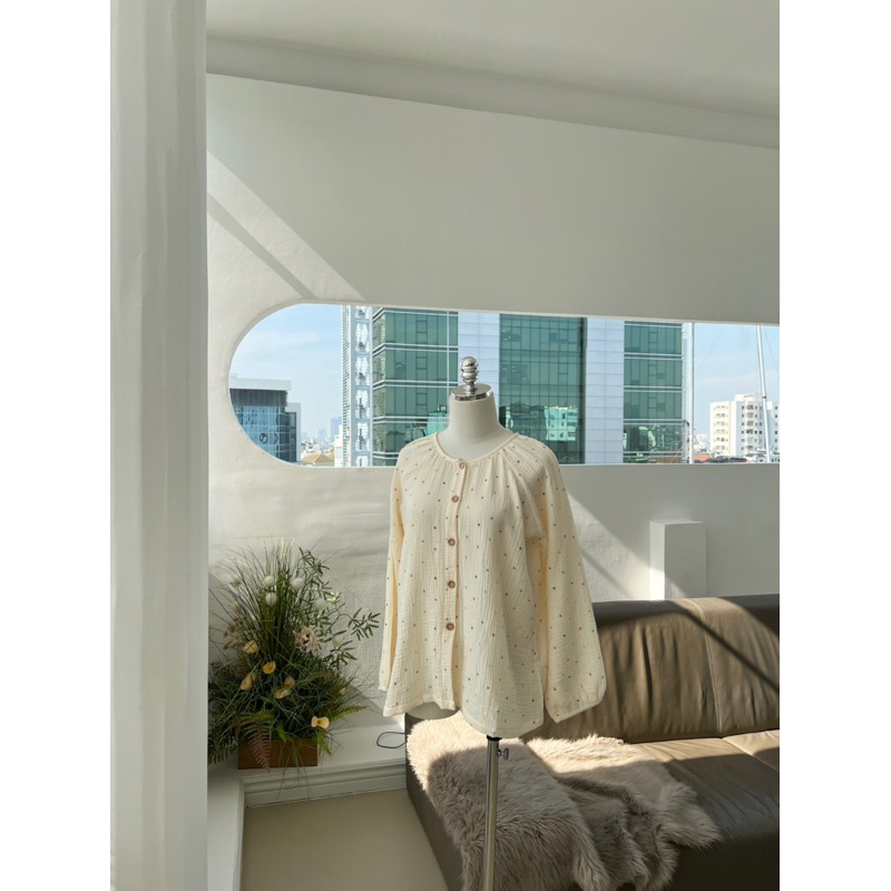 𝐚𝐬𝐡𝐞𝐱𝐢𝐧𝐜𝐡𝐚𝐨: pyjama, bộ dài mặc nhà muslin dáng suông rộng