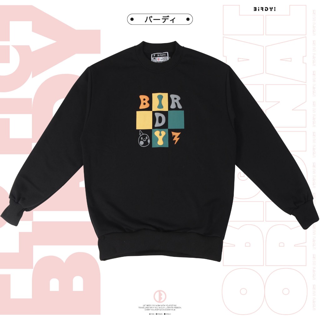 ÁO SWEATER  BIRDY TIC TAC TOE RESTRICTED