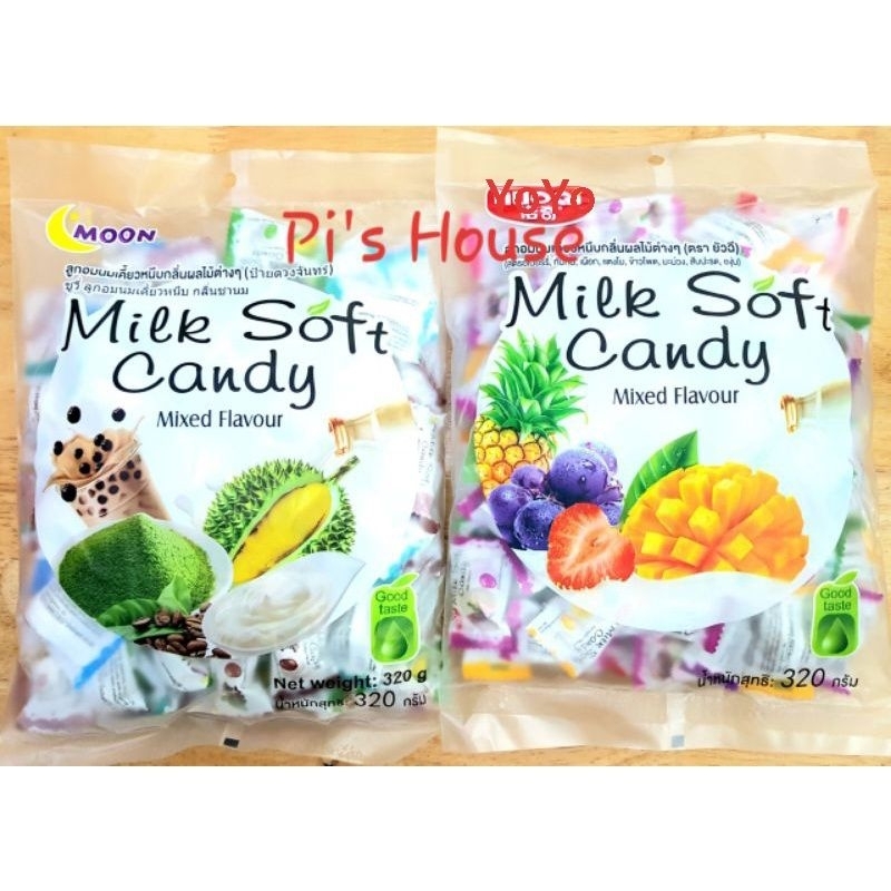 Kẹo dẻo trái cây thập cẩm Milk Soft Thái Lan