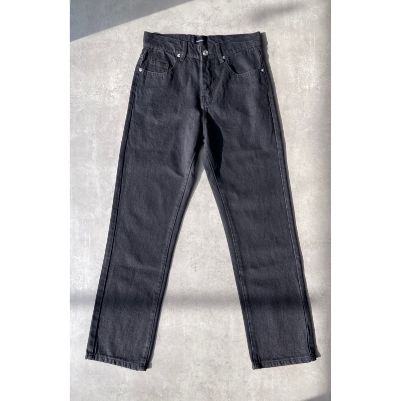 Quần Jeans P10 Peaceout Studios Xanh lơ và Đen , Ống Xuông