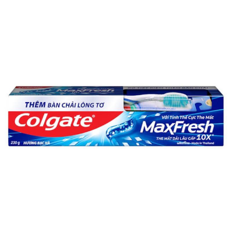 Kem đánh răng Colgate MaxFresh bạc hà Typ 180g
