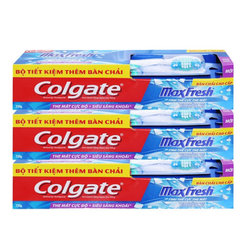 Kem đánh răng Colgate MaxFresh bạc hà Typ 180g