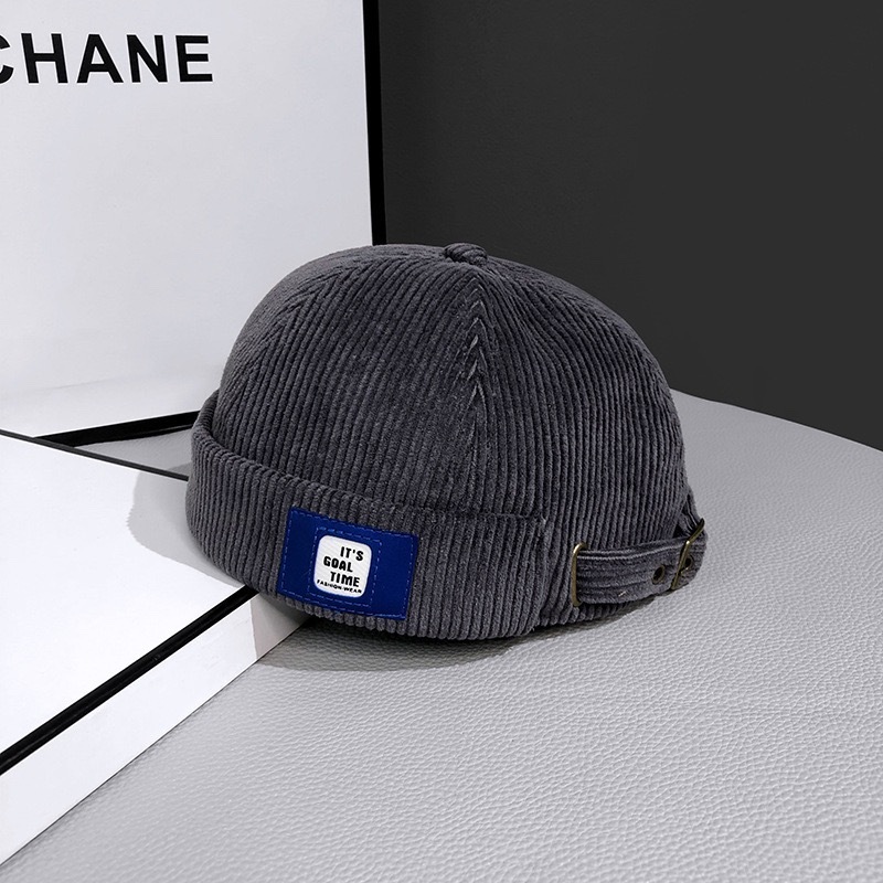 Mũ tròn Miki Hat không vành cao cấp thêu chữ GOAL TIME 545 phong cách Hiphop Ulzzang form unisex nam nữ