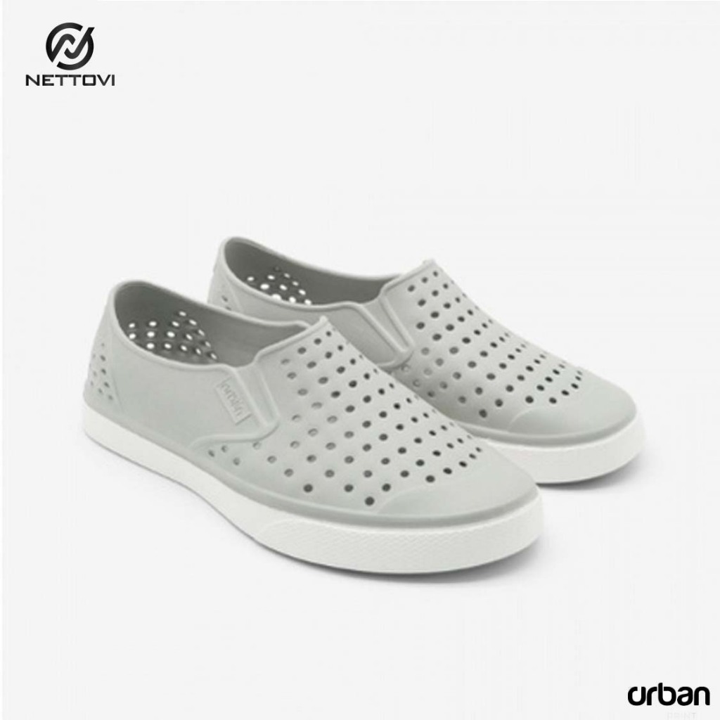 Giày nhựa mẫu mới D2201 URBAN NATIVE đi mưa, du lịch, đi làm, chống nước, thoáng khí, ko hôi chân, siêu nhẹ, siêu mềm